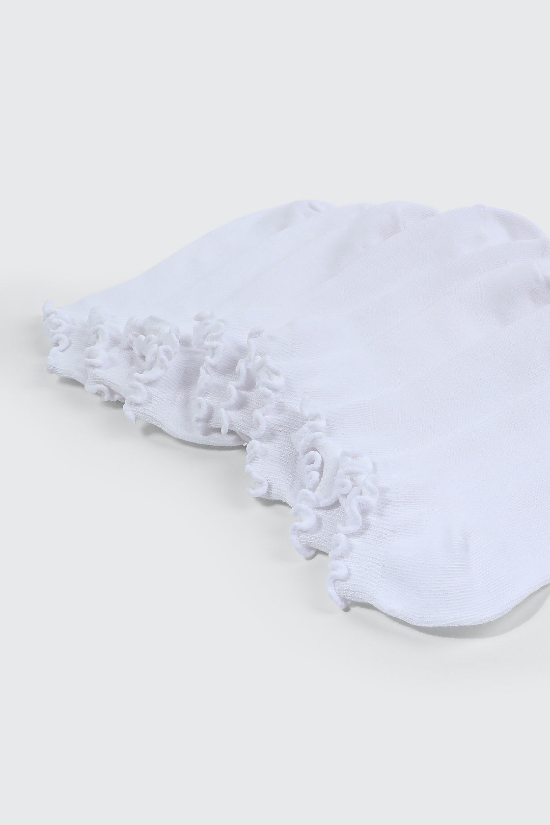 Lot de 4 paires de socquettes à volants