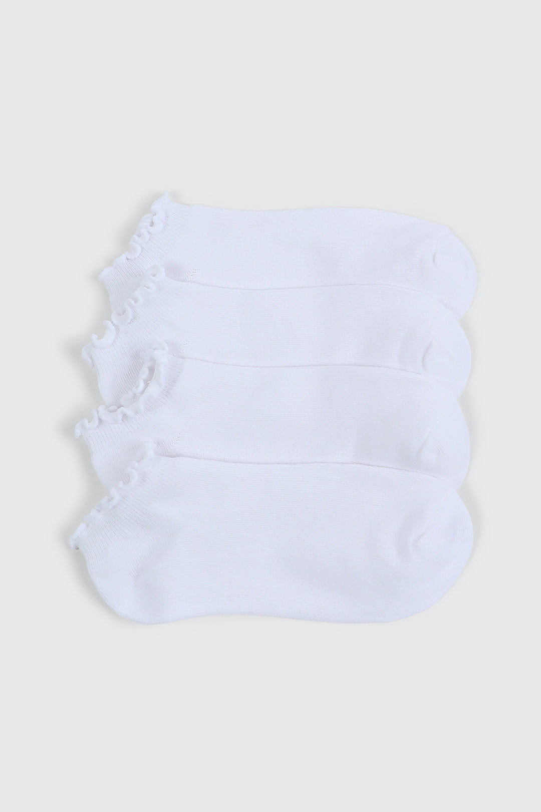 Lot de 4 paires de socquettes à volants