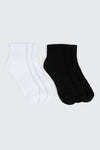 6 pack Knit Demi-Crew Socks