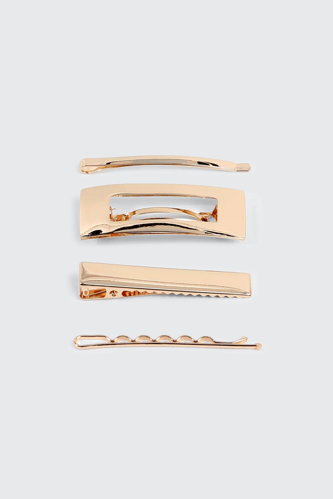 4-Pack Assorted Hair Clips