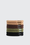 8-Pack Ribbed Hair Ties