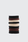 8-Pack Woven Hair Ties