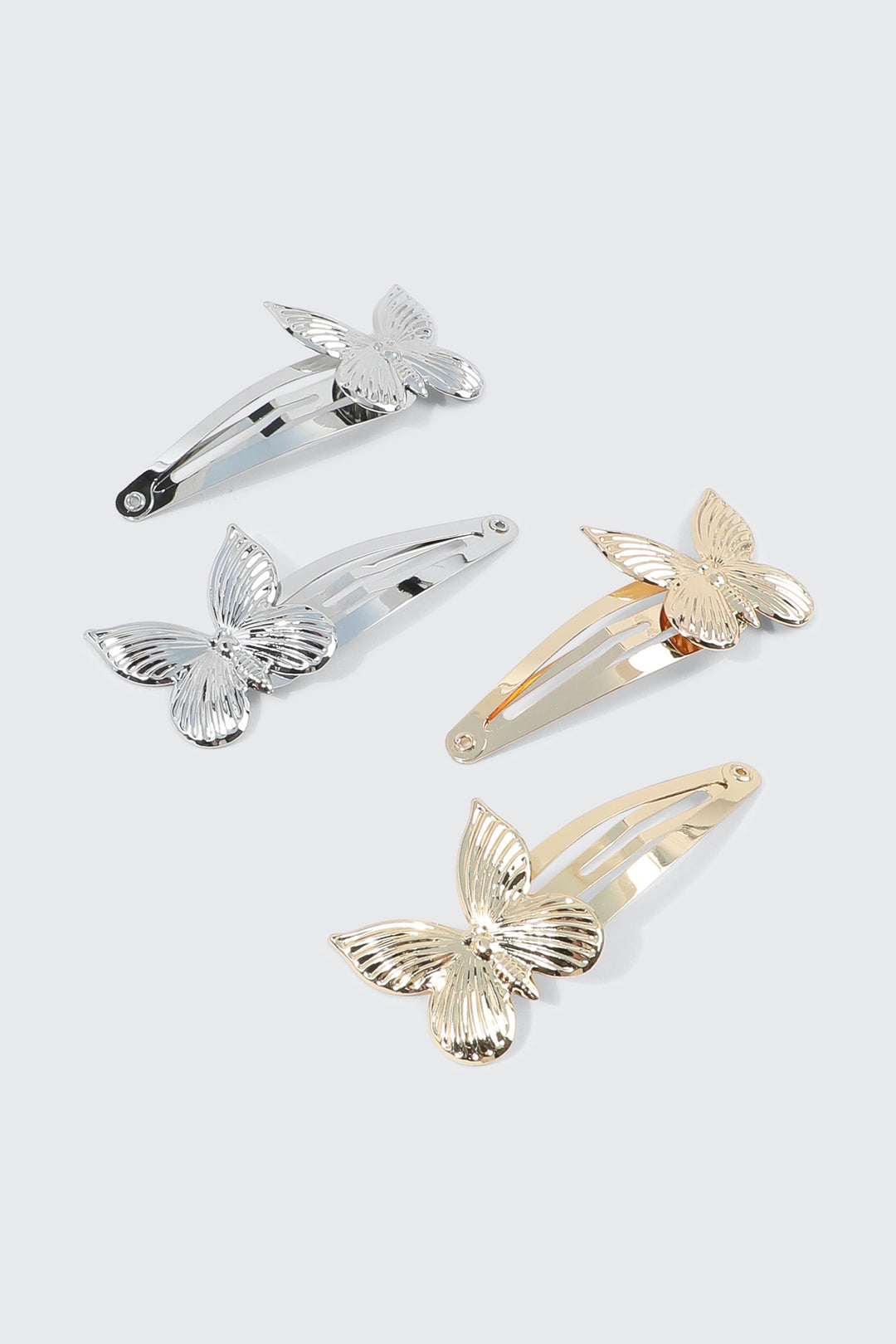4-Pack Butterfly Snap Clips