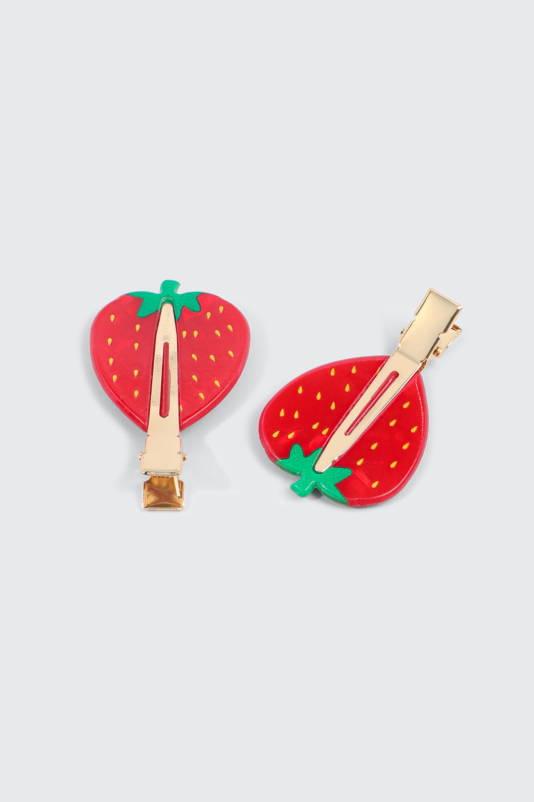 2-Pack Fruit Creaseless Hair Clips