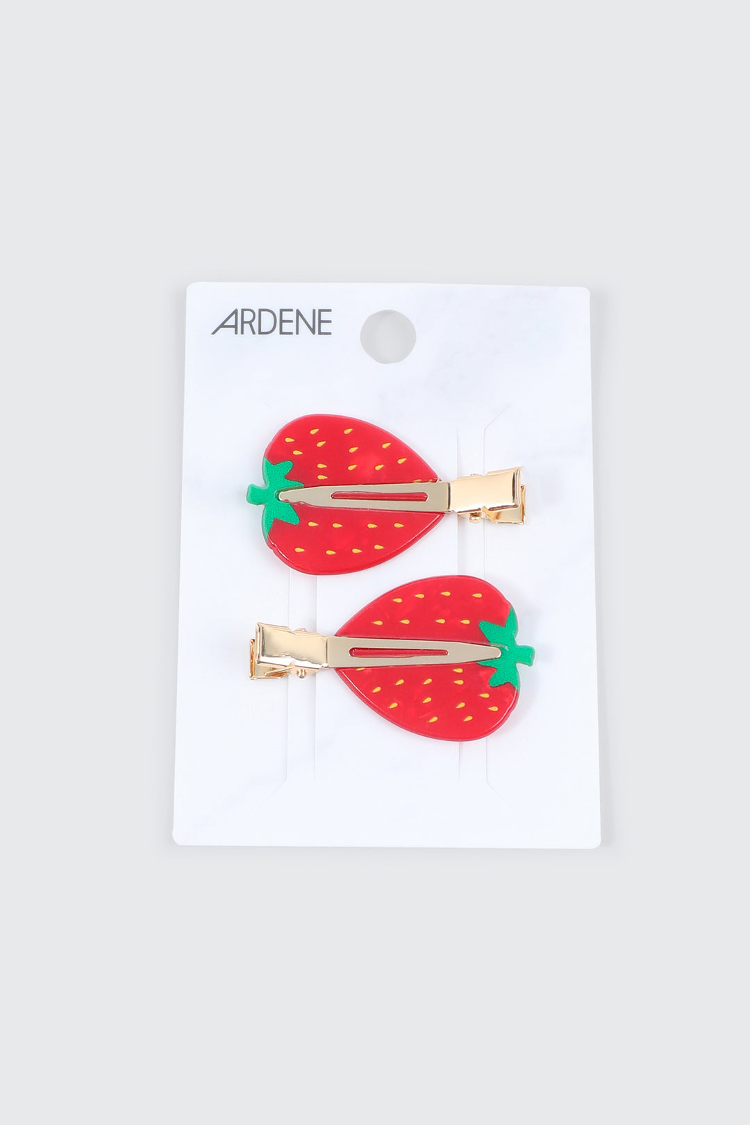 2-Pack Fruit Creaseless Hair Clips