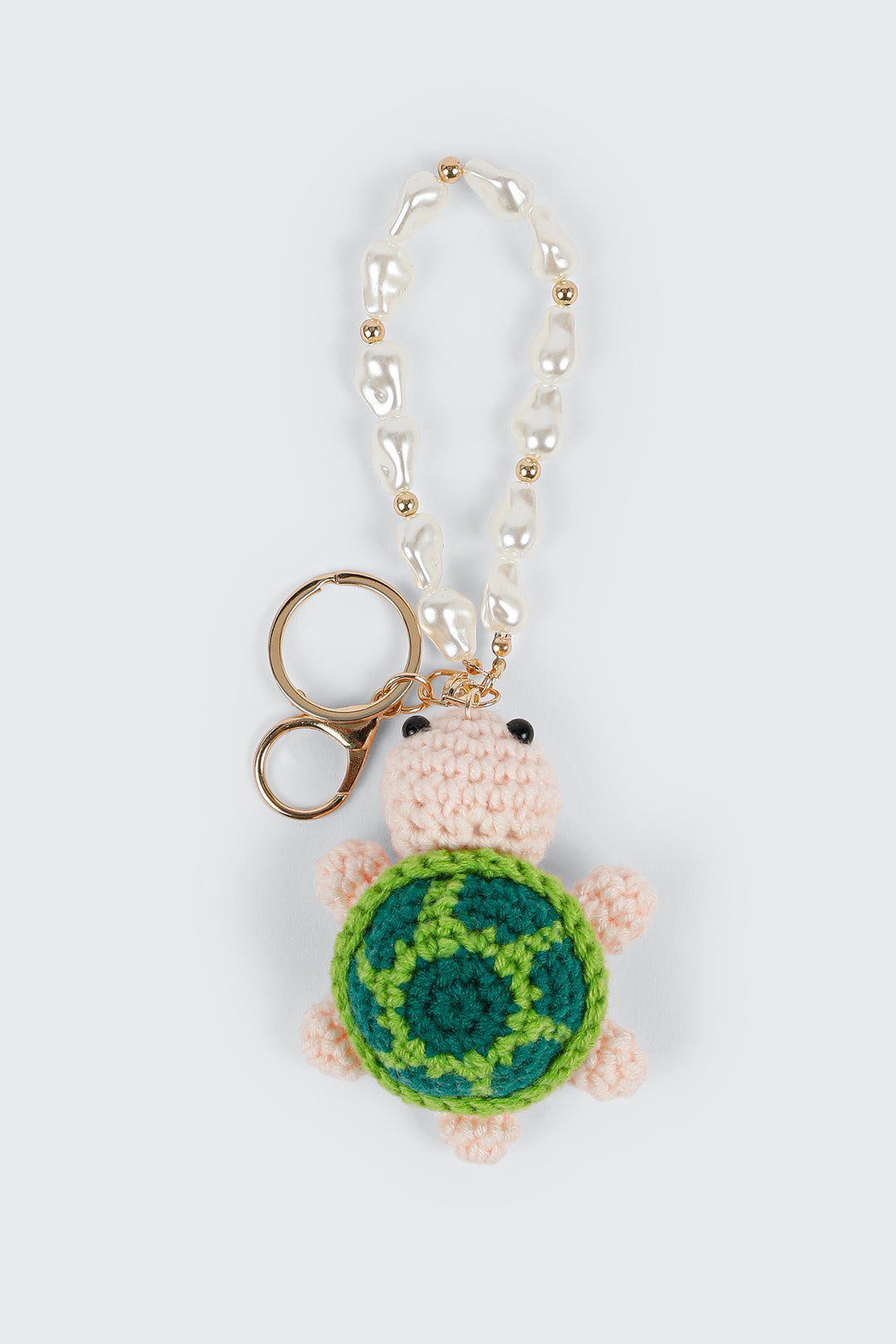 Crochet Turtle Keychain