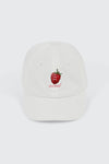 Raspberry Embroidered Cap