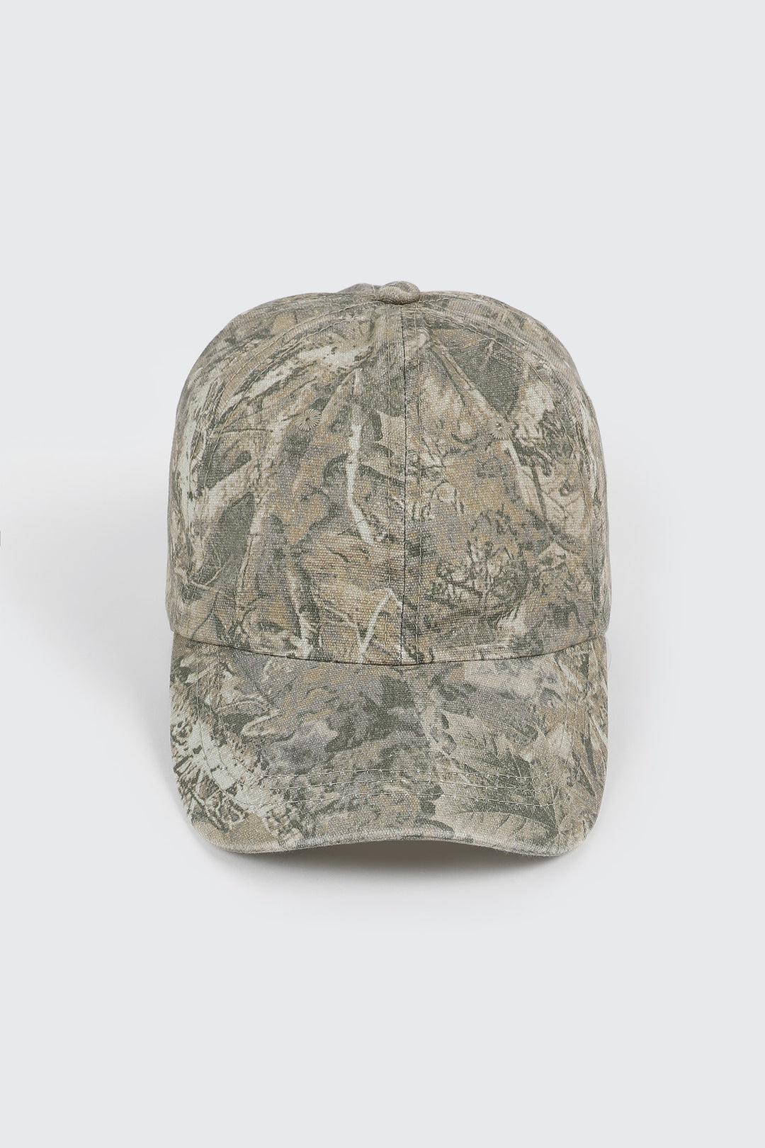Casquette de baseball à imprimé camouflage