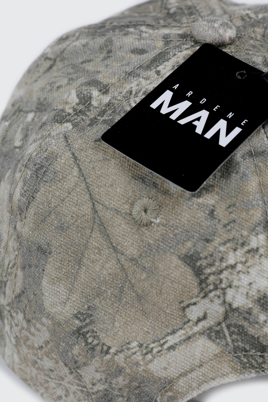 Casquette de baseball à imprimé camouflage