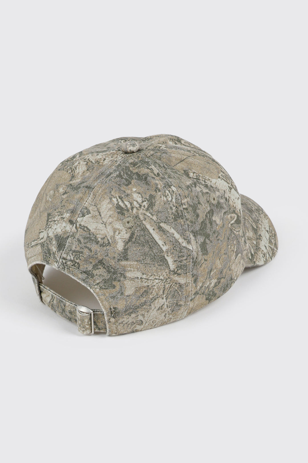 Casquette de baseball à imprimé camouflage