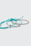 3-Pack Turtle Dolphin Bracelets