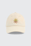 Woven Sun Embroidery Cap