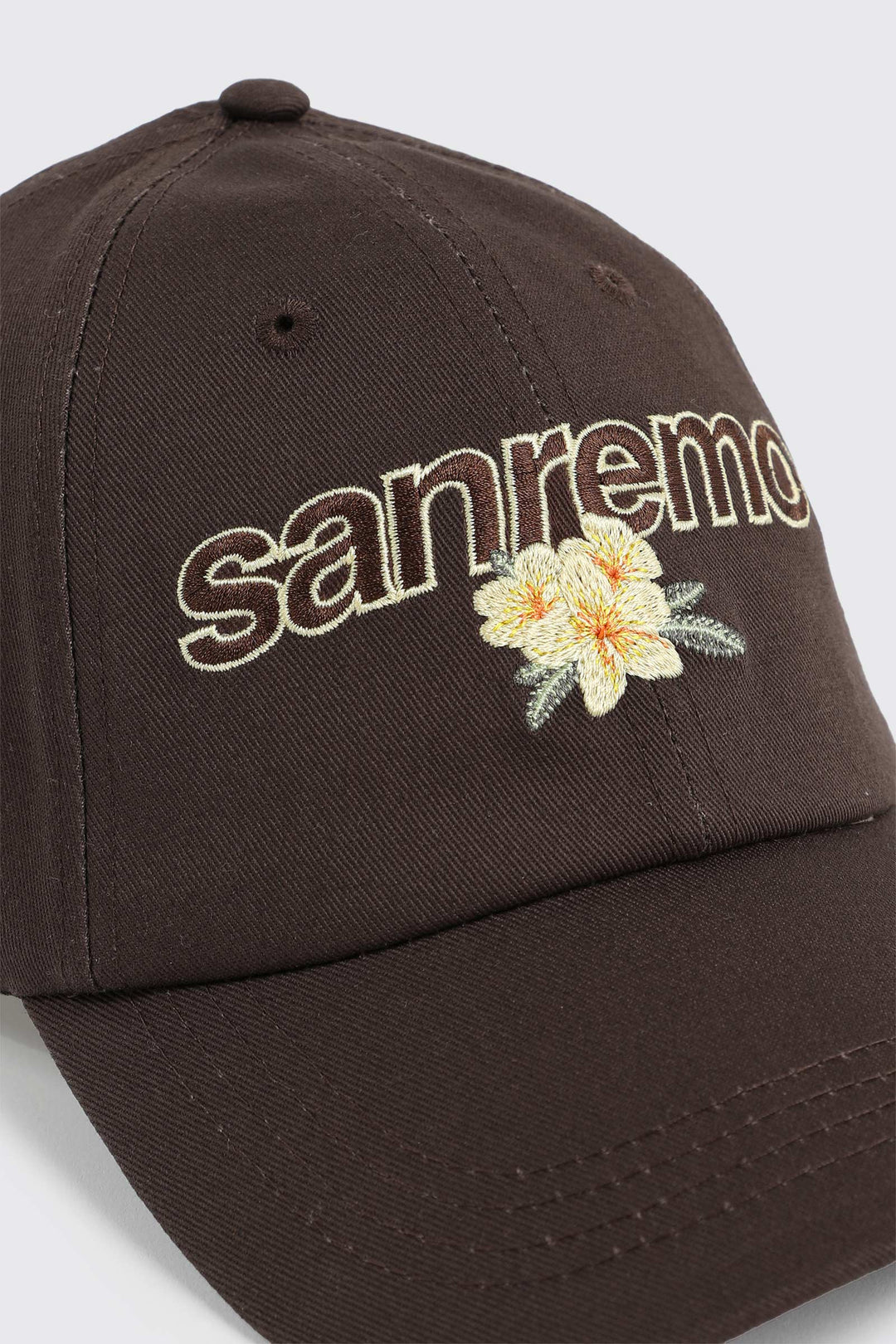 Italy Woven Baseball Cap