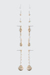 Lot de 6 paires de boucles d’oreilles à perles