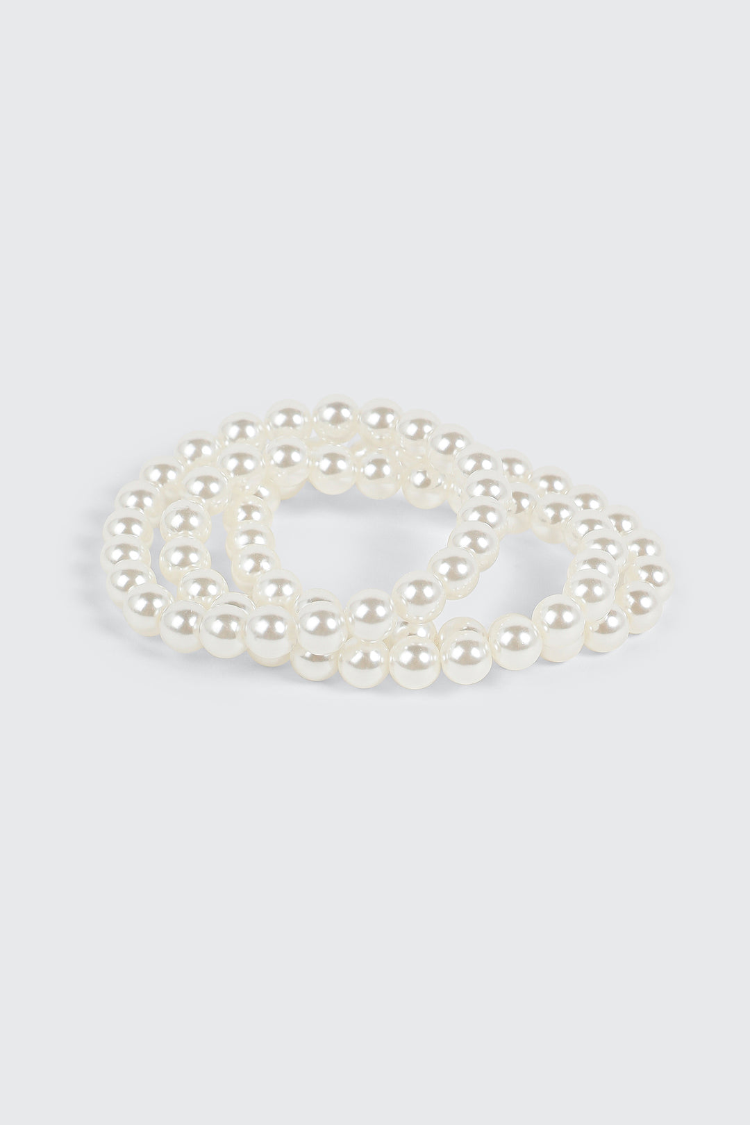 3-Pack Faux Pearl Bracelets