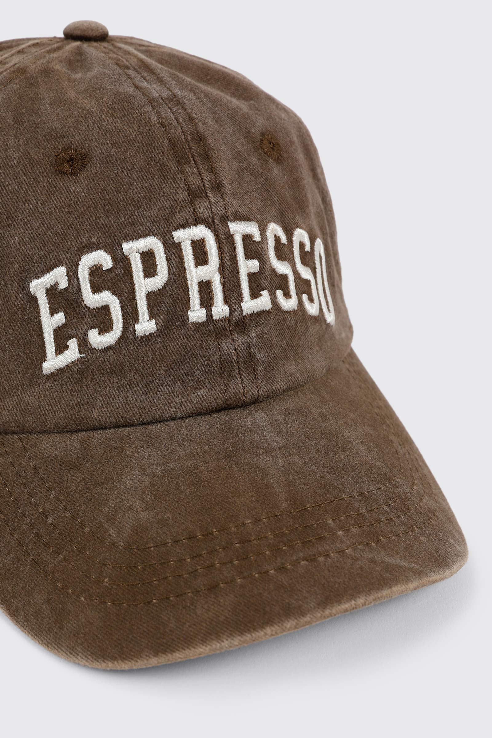 Casquette de baseball brodée Espresso | Ardene