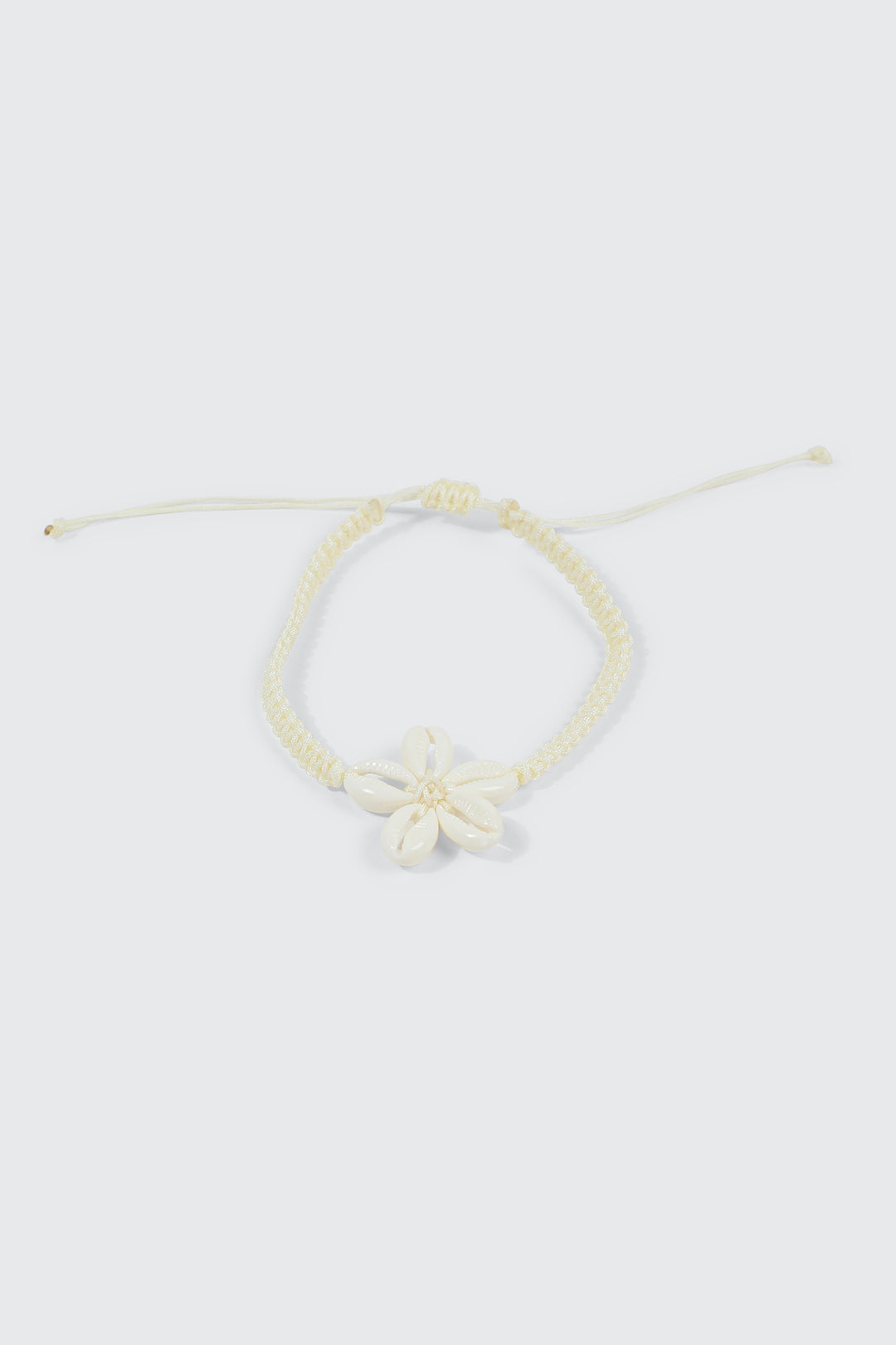Floral Shell Anklet