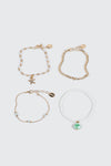 4-Pack Stackable Bracelets