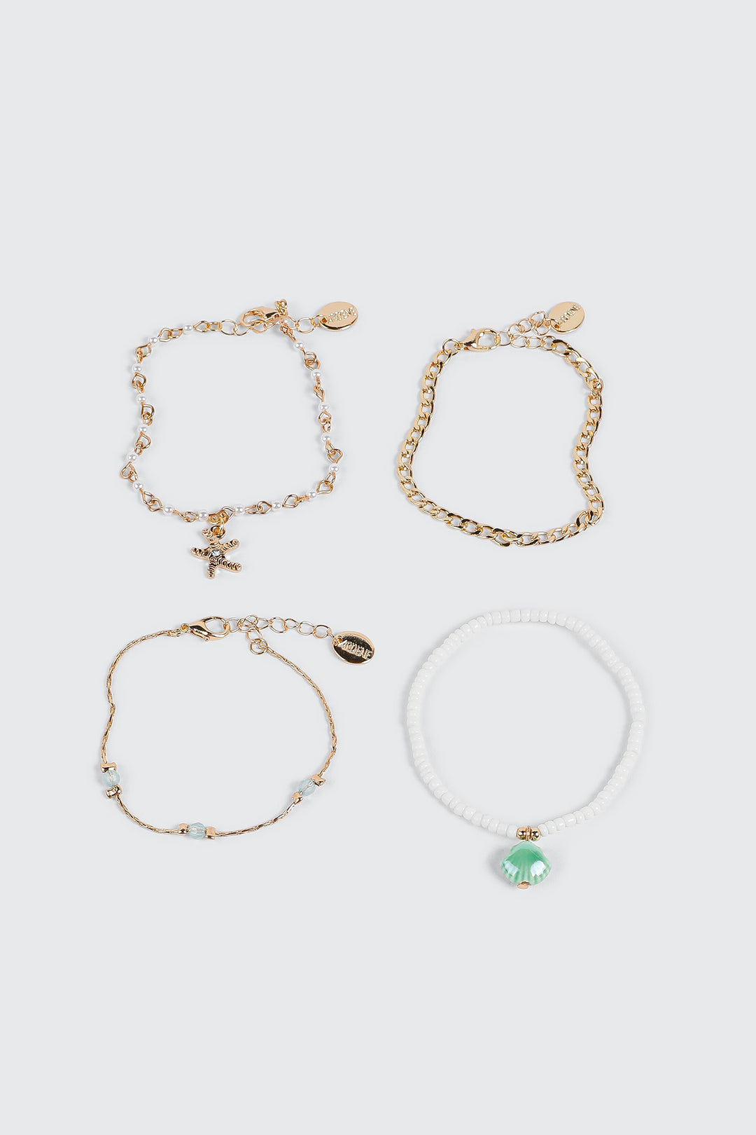 4-Pack Stackable Bracelets