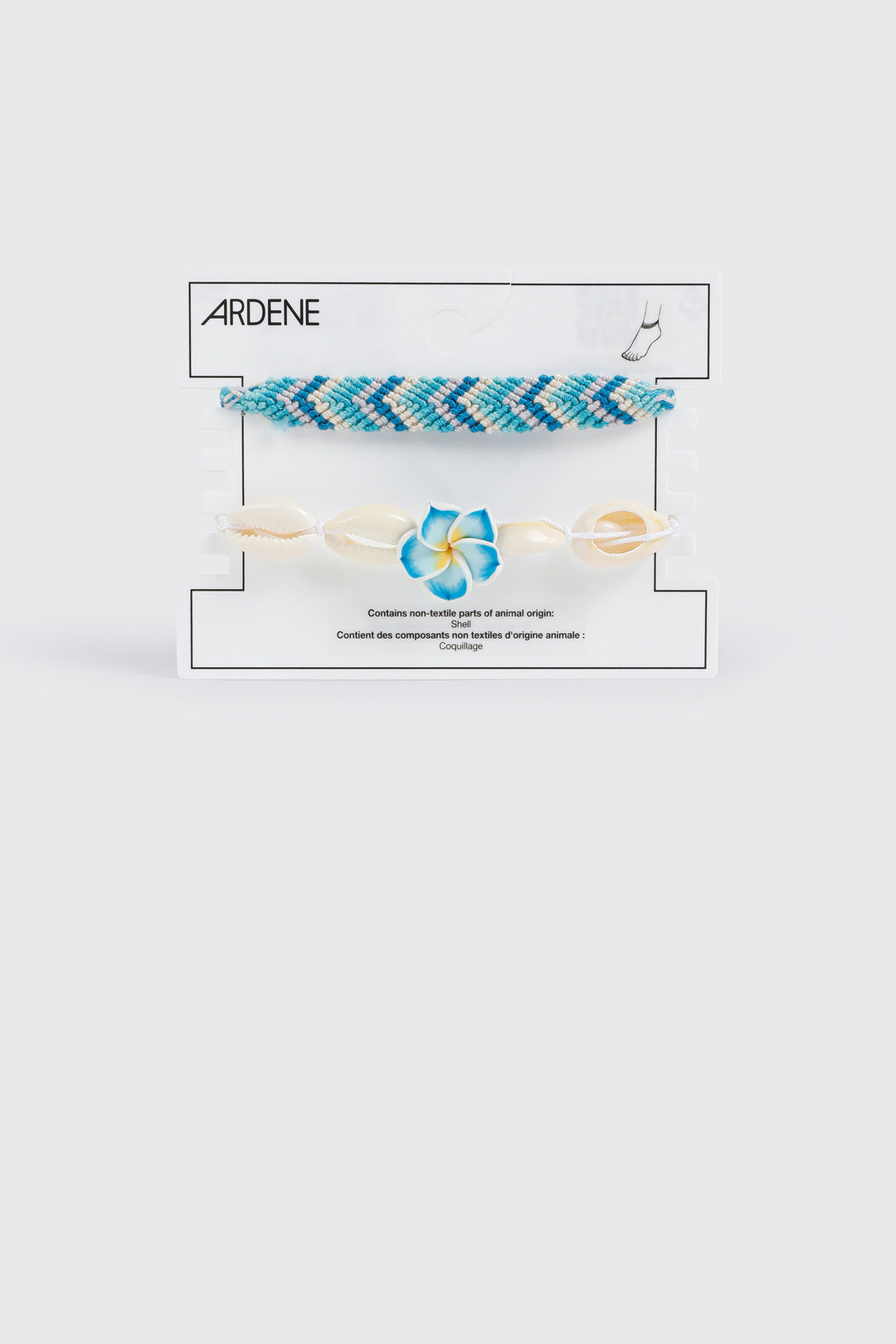 2-pack Shell Anklets