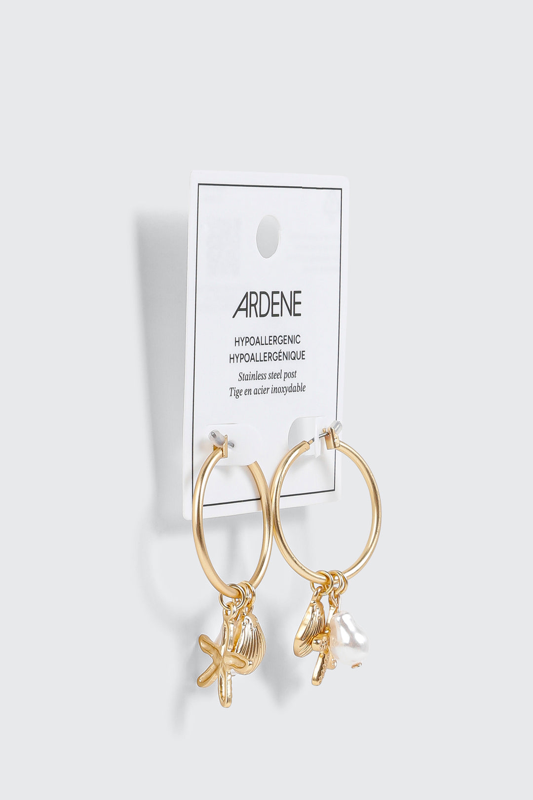Charm Hoop Earrings