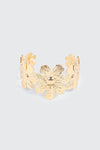 Floral Cuff Bracelet