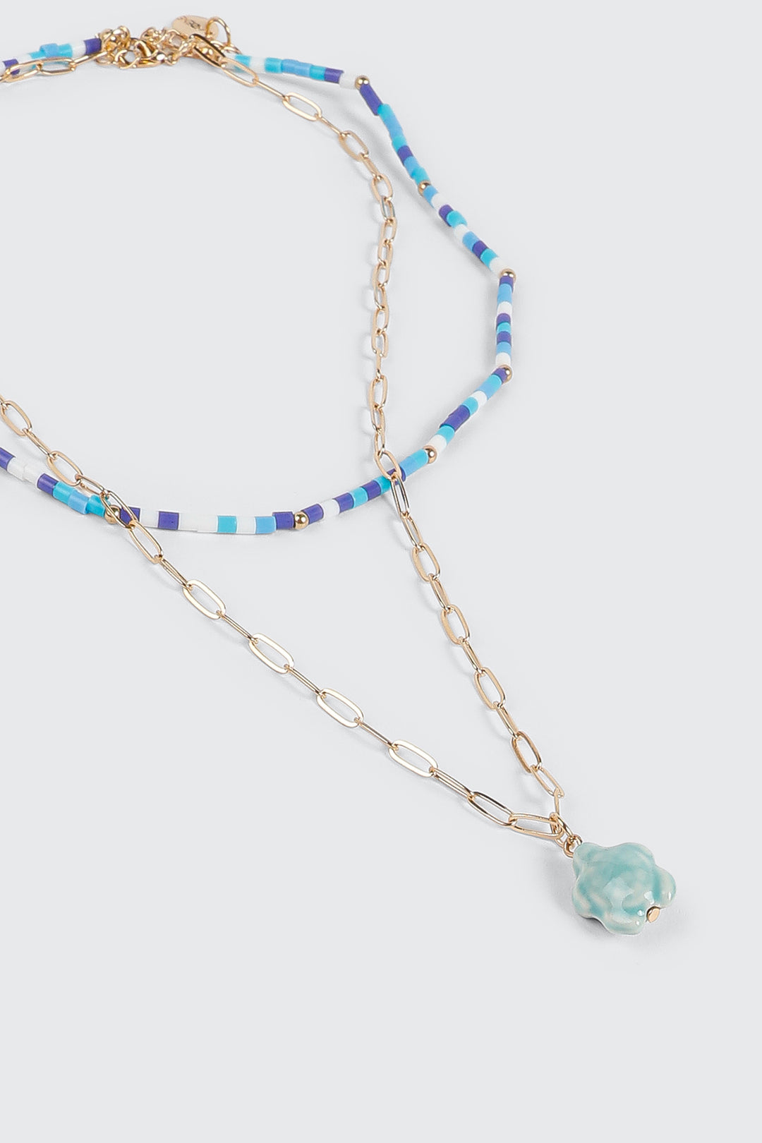 Layered Beaded Necklace