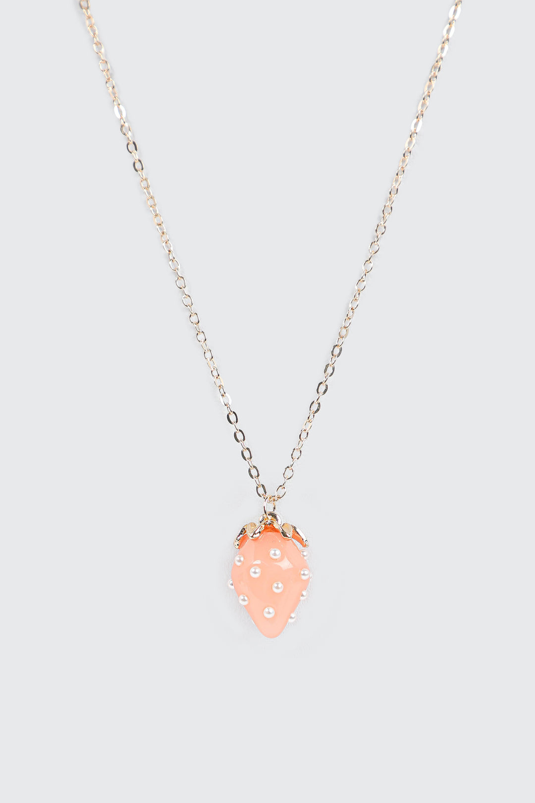 Strawberry Pendant Necklace