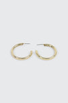14K Gold Plated Tubular Hoops