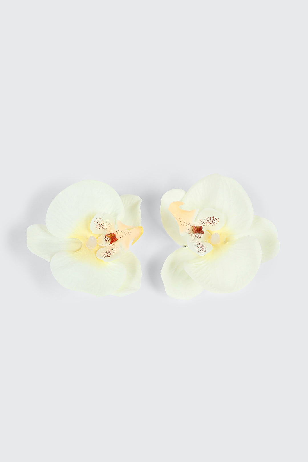 2-Pack Orchid Flower Hair Clips