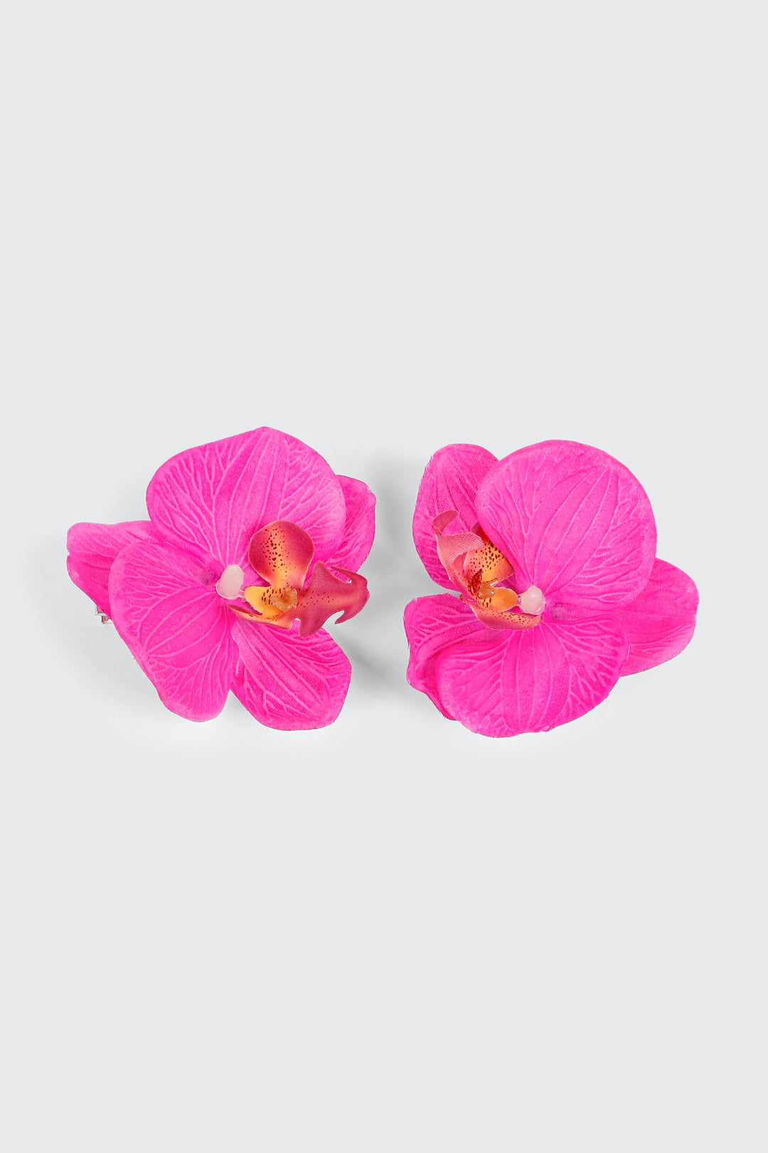 2-Pack Orchid Flower Hair Clips