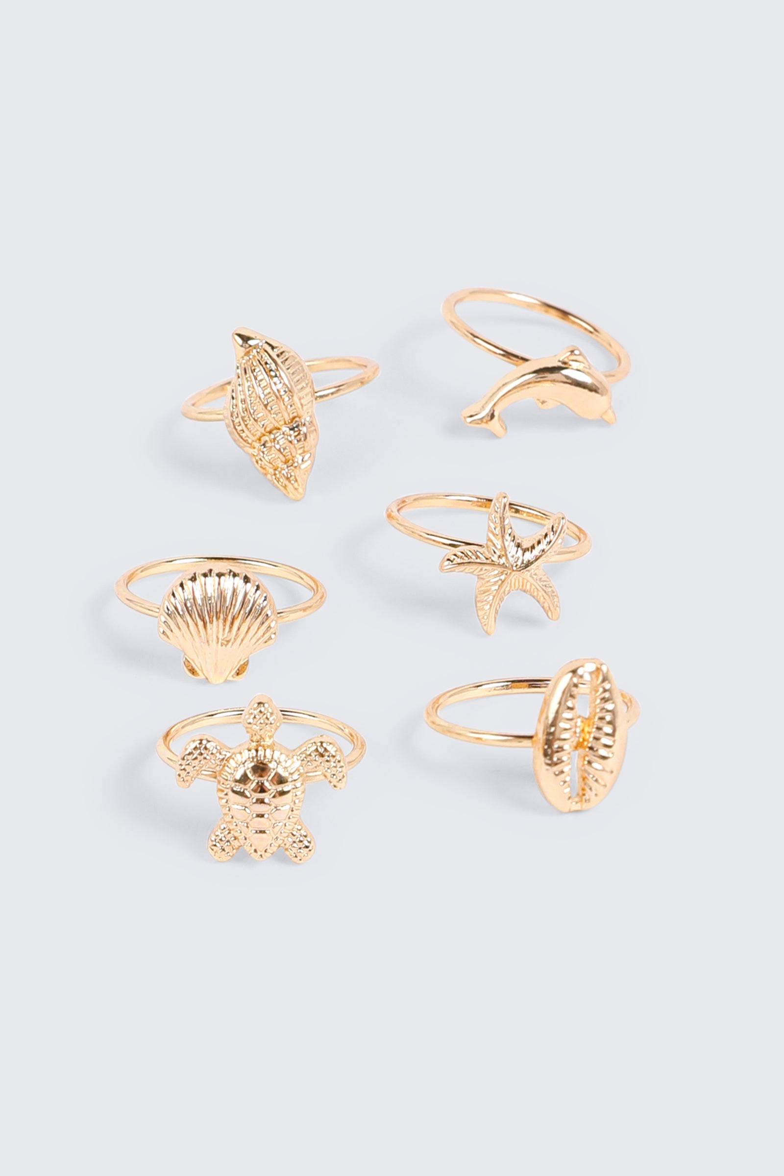 Sea Motif Ring Set – Ardene
