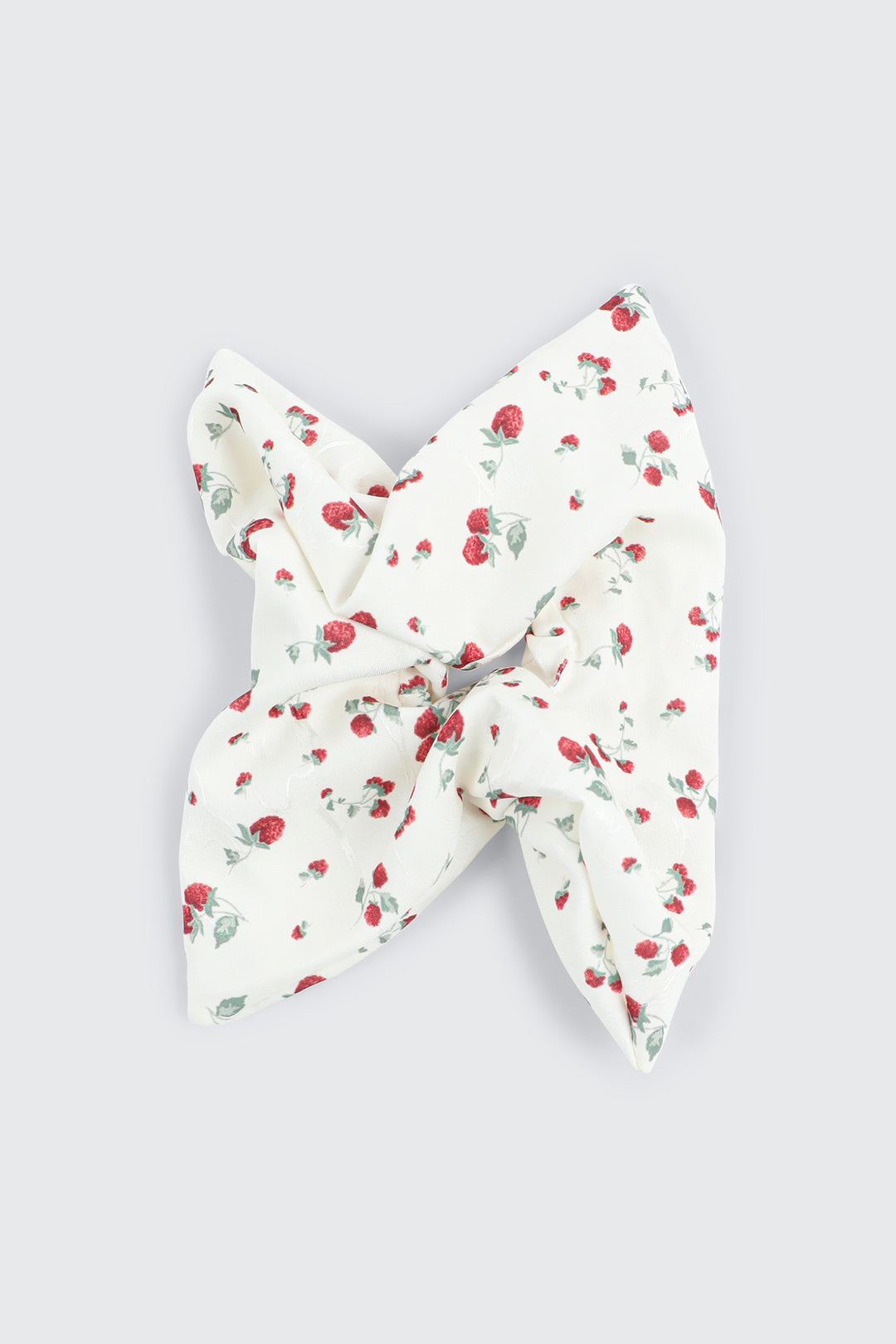 Strawberry Rectangular Scrunchie