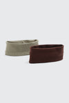 2-Pack Ribbed Headband