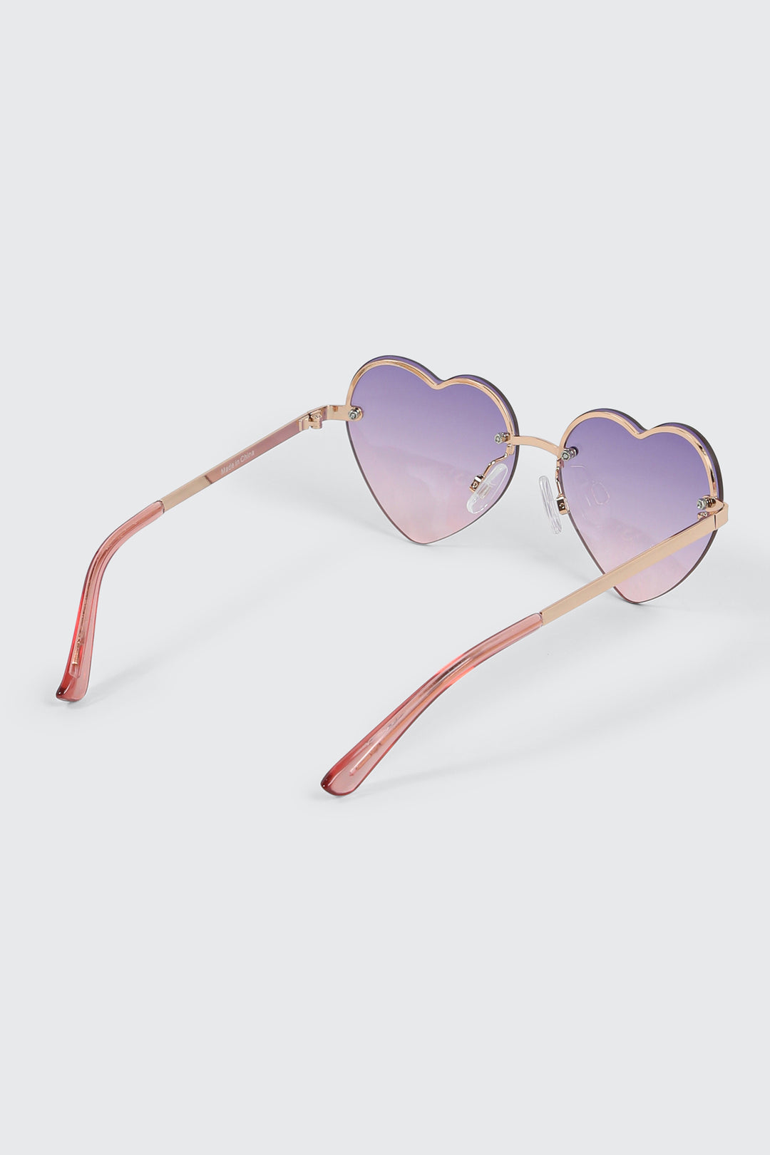 Rimless Heart Sunglasses