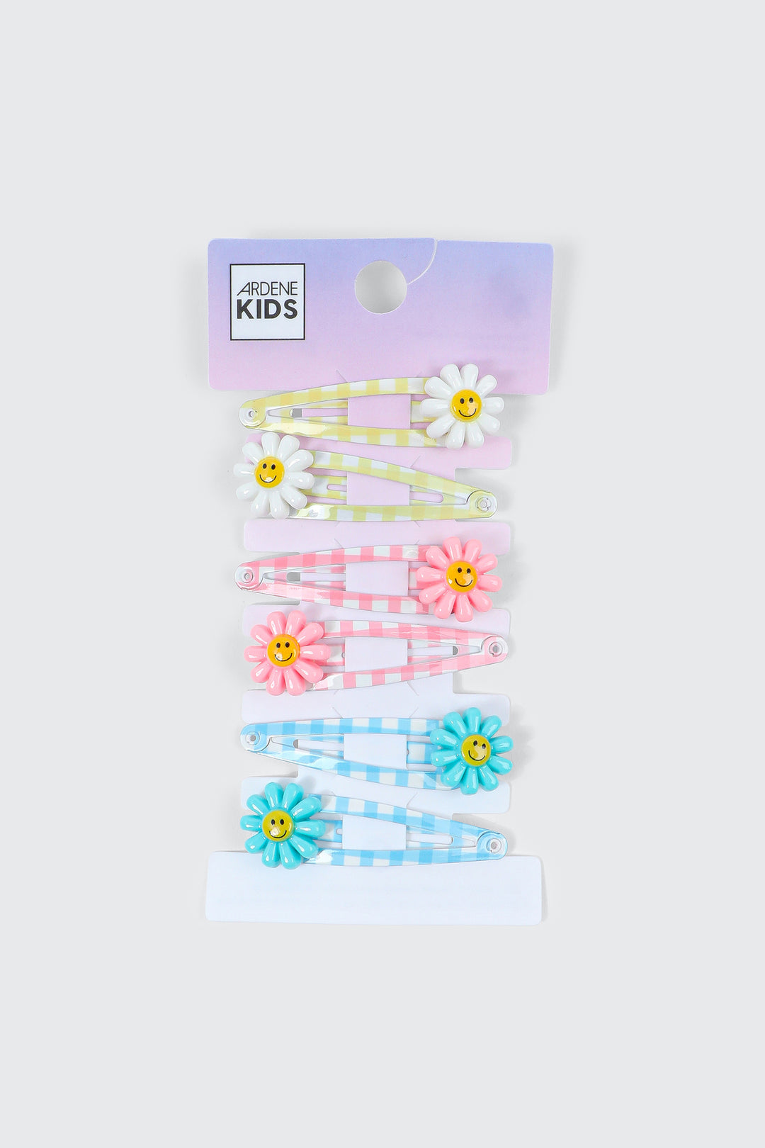 6-Pack Daisy Hair Snaps