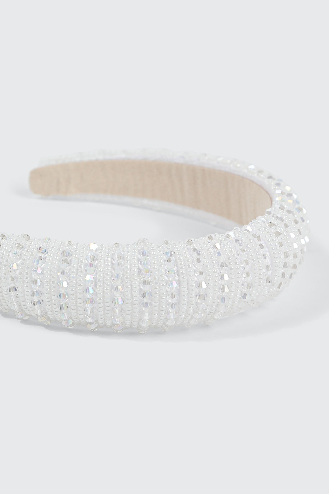 Bridal Beaded Woven Headband