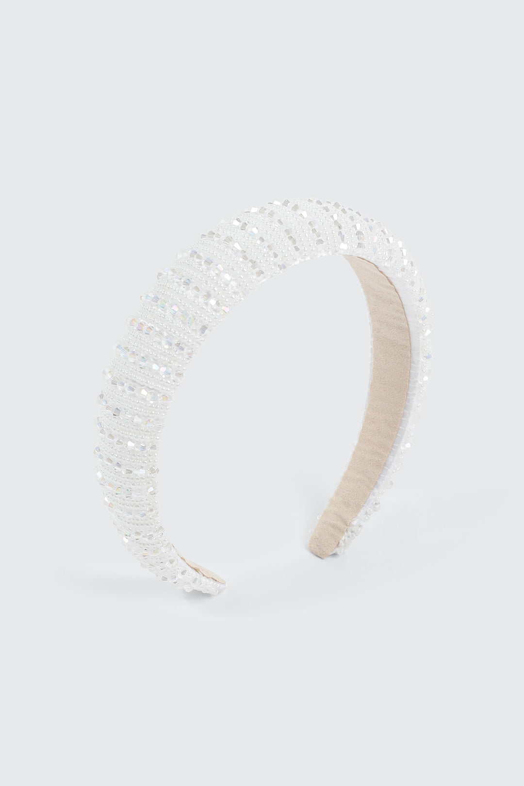 Bridal Beaded Woven Headband