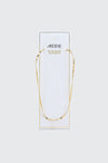 14K Gold Plated Flat Chain Necklace