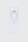 Heart & Pearl 14K Gold Plated Necklace