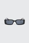 Lunettes de soleil rectangulaires minces