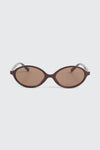 Full Rim Oval Sunglasses