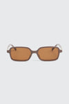 Slim Rectangular Sunglasses
