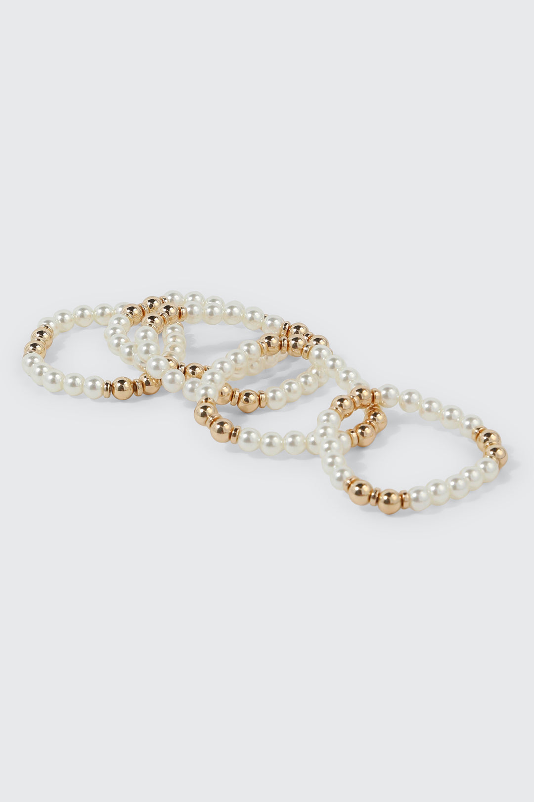 3-Pack Faux Pearl Bracelets