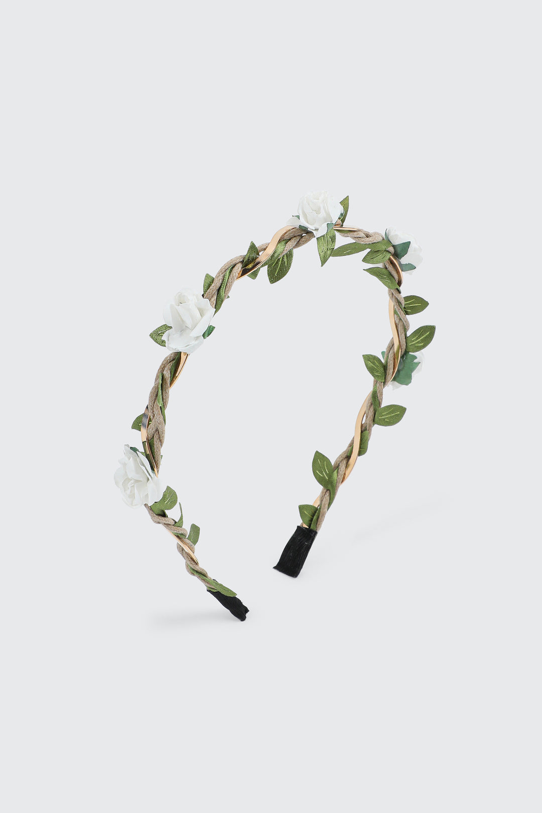 Braided Rose Headband