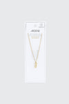 14K Gold Plated Stainless Steel Initial J Necklace