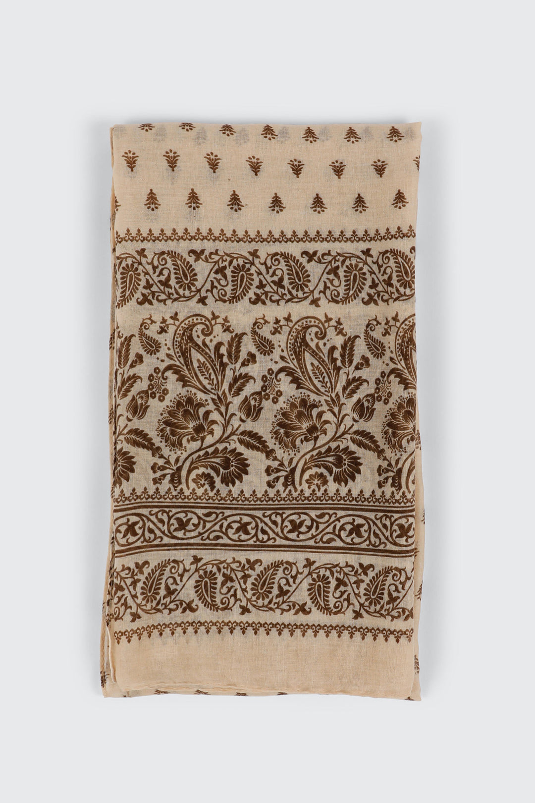 Paisley Border Scarf
