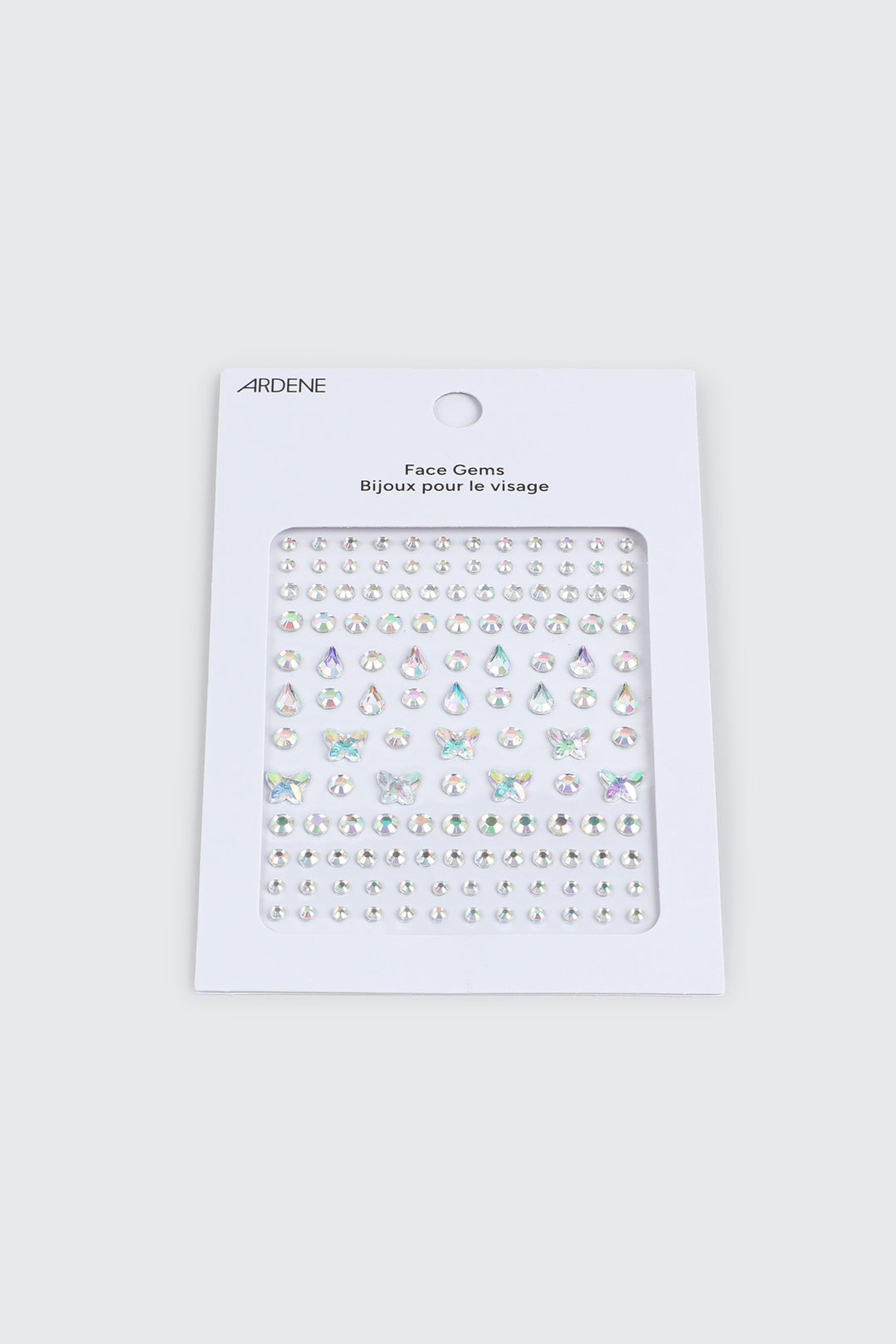 Iridescent Face Gems Pack - 90 pcs