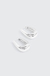 Rectangular Hoop Earrings