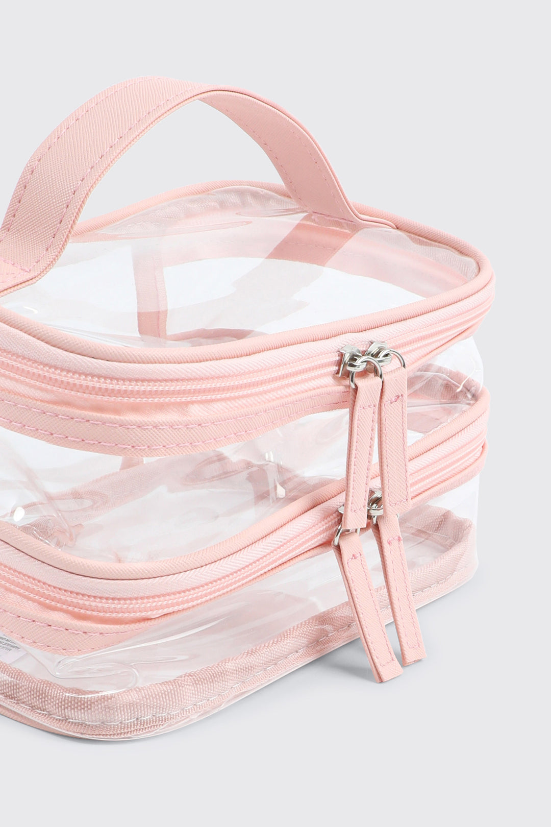 Dual Compartment Cosmetic Bag